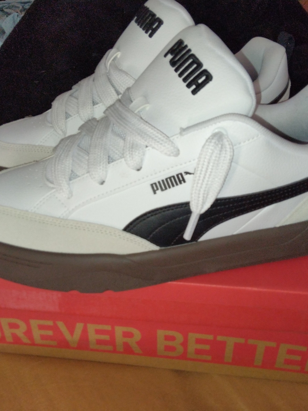 Puma Park Lifestyle SK8 White Black Feather Grey - 12